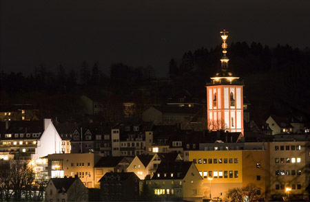 Siegen bei Nacht