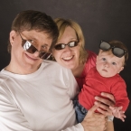 Eigenes Fotoshooting mit Ben - bei so viel Blitzerei braucht man Sonnenbrillen