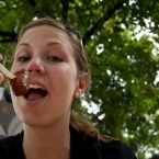 Geh`se inne Stadt, wat macht dich da satt - neeee Currywurst