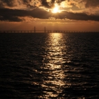 Blick auf die Öresund Brücke