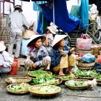 Markt in Hue (Vietnam)